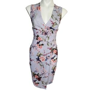 Closet London UK NWT periwinkle floral dress Size‎ 2